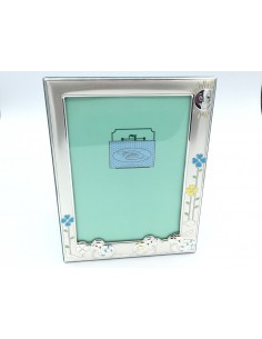 PORTAFOTOS CARACOLES PLATA