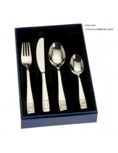 SET DE CUBIERTOS OSO ACERO