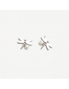 PENDIENTES AGATA PLATA...