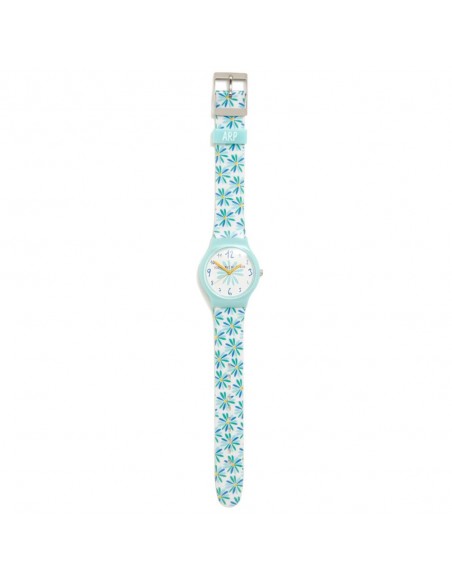 RELOJ PEQUEÑO FLIP MARGARITAS MAR