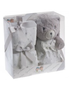 PELUCHE CONEJITO CON MANTA...