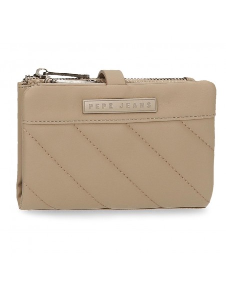 BILLETERO MONEDERO KYLIE PEPE JEANS TAUPE