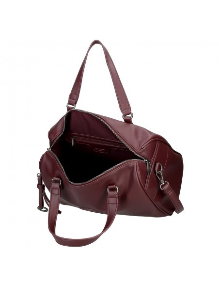 BOLSO BOWLING MARA BURDEOS PEPE JEANS