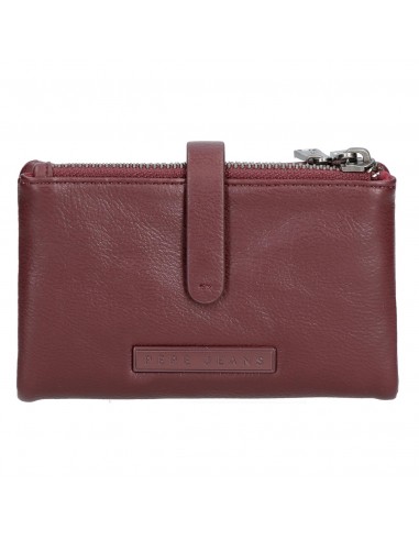BILLETERO CON MONEDERO MARA BURDEOS...