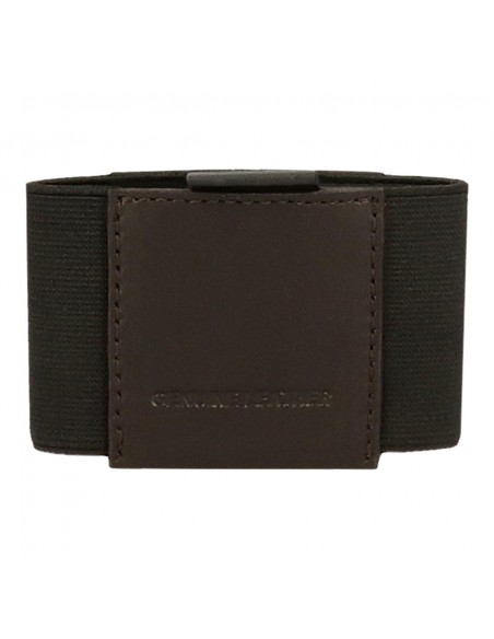 TARJETERO STRIKING MARRON PEPE JEANS