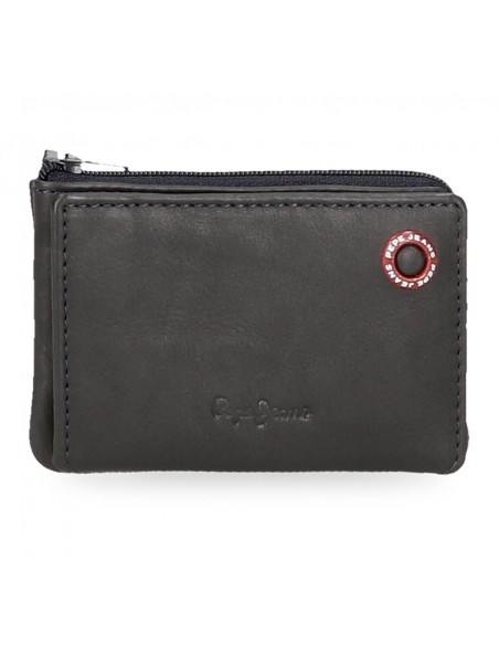 MONEDERO TARJETERO BADGE MARINO PEPE JEANS