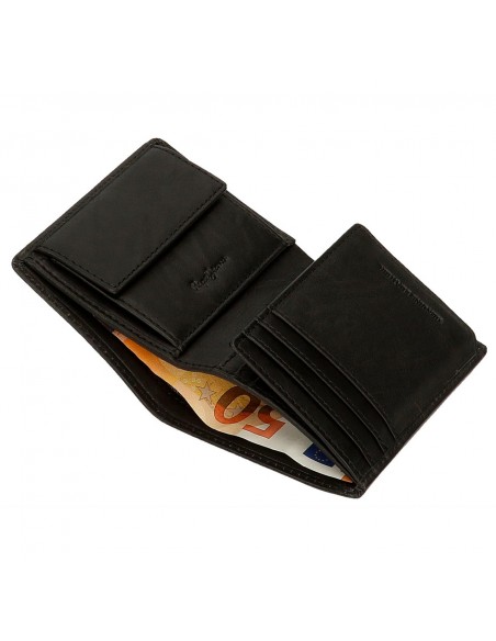 BILLETERO MONEDERO STRIKING NEGRO PEPE JEANS