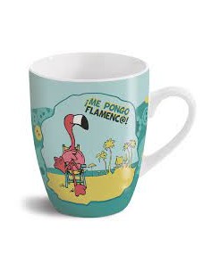 TAZA NICI "ME PONGO FLAMEN@"