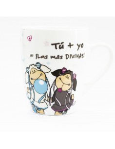 TAZA NICI "TU + YO LAS MAS...