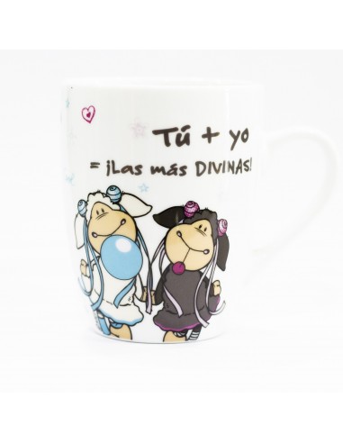 TAZA NICI "TU + YO LAS MAS DIVINAS"