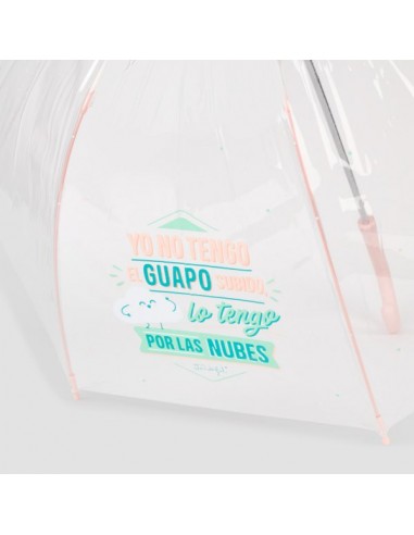 PARAGUAS RIGIDO TRANSPARENTE Mr....