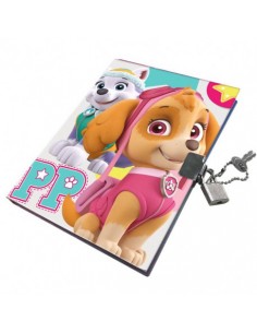 DIARIO C/CANDADO SKYE &...