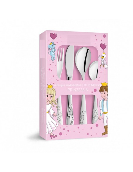 SET CUBIERTOS ACERO INOX. PRINCESA