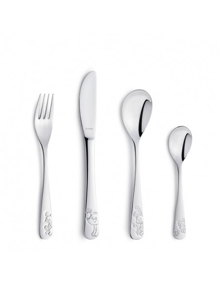 SET CUBIERTOS ACERO INOX. ANIMALES DEL BOSQUE