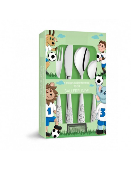 SET DE CUBIERTOS ACERO INOX. BALON FUTBOL