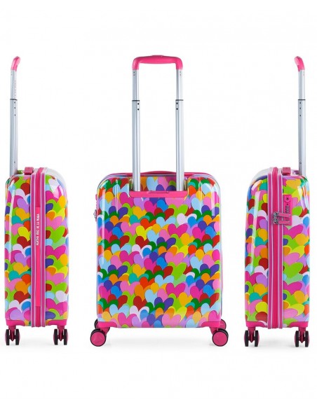 MALETA CABINA AGATA RUIZ DE LA PRADA CORAZONES 55CM.