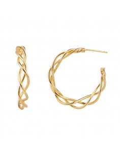 PENDIENTES SEMILUNA SPIRAL...