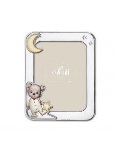 PORTAFOTOS OSO PIJAMA PLATA...