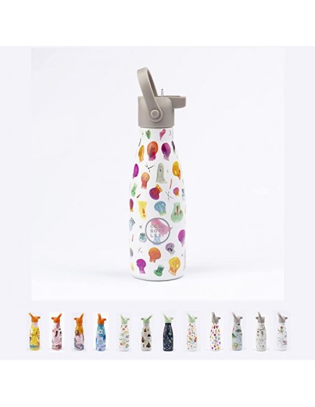BOTELLA TERMICA CRAZY SKULLS COOL BOTTLES 260ML