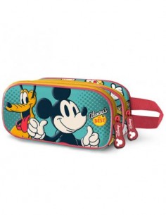 PORTATODO DOBLE 3D MICKEY