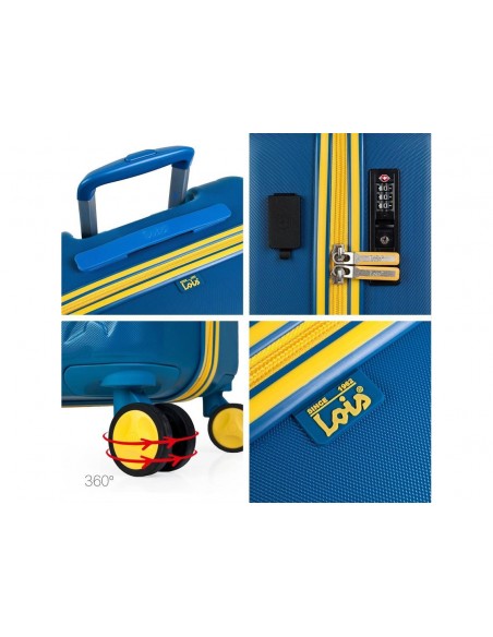 MALETA DE CABINA RIGIDA LOIS ZION ABS