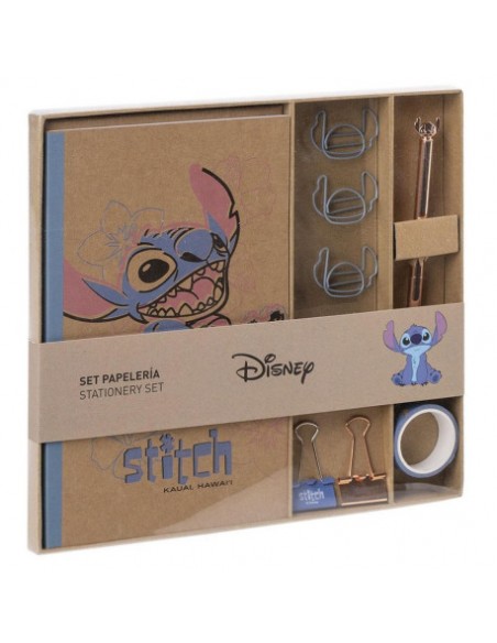 SET DE PAPELERIA STITCH UKELELE