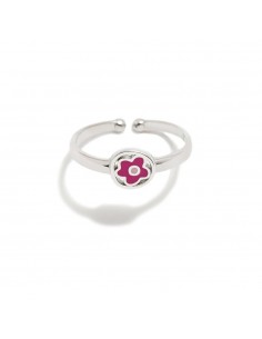 ANILLO RIGOBERTA FLOR FUXIA...