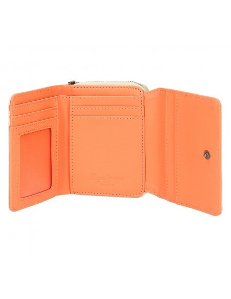 BILLETERO CON MONEDERO PEPE JEANS BEA BEIGE