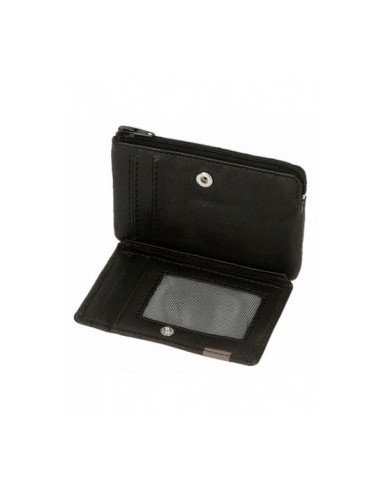 MONEDERO TARJETERO ADEPT MAX NEGRO