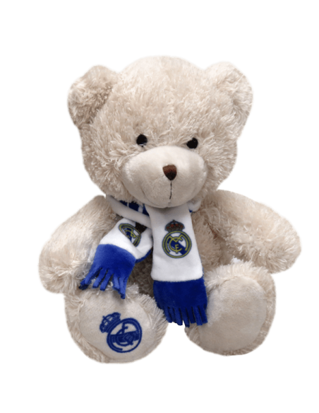 PELUCHE OSITO REAL MADRID 20CM.