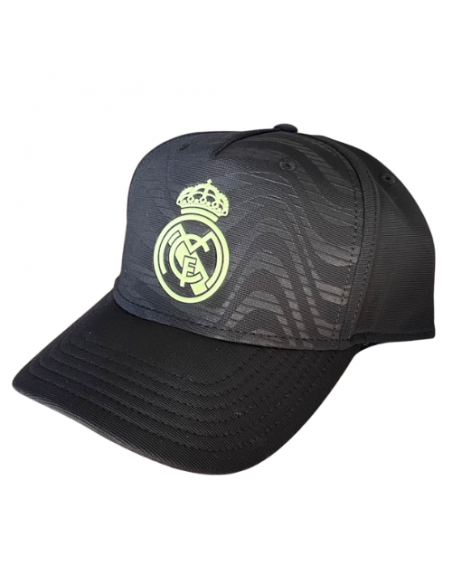 GORRA REAL MADRID NEGRA JUNIOR