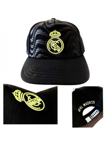 GORRA REAL MADRID NEGRA JUNIOR