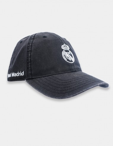 GORRA REAL MADRID JEANS NEGRO JUNIOR