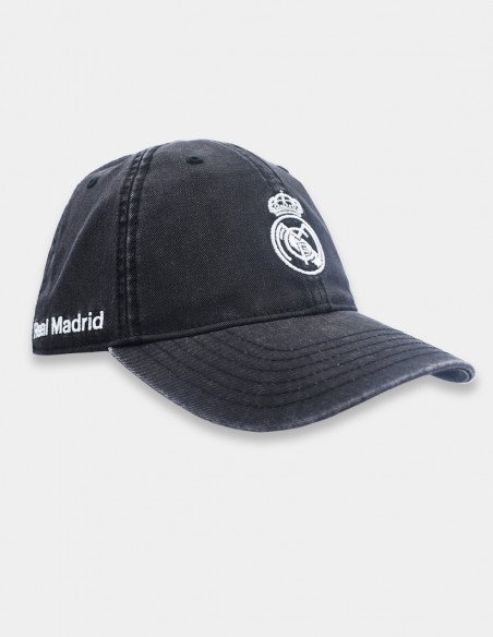 GORRA REAL MADRID JEANS NEGRO JUNIOR