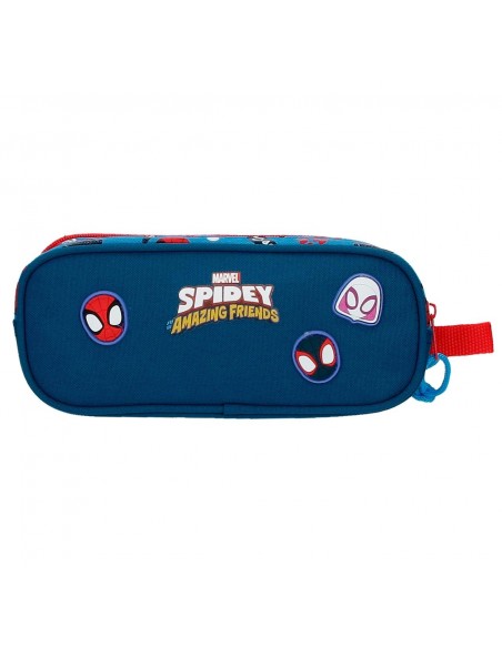 ESTUCHE SPIDEY GO WEBS GO DOS COMPARTIMENTOS