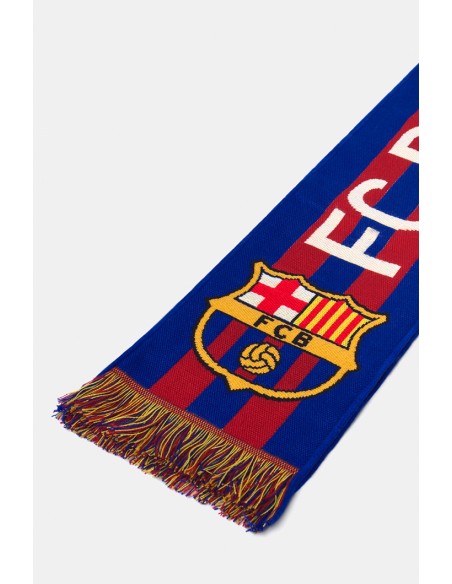 BUFANDA FC BARCELONA TELAR