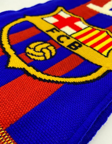 BUFANDA FC BARCELONA TELAR