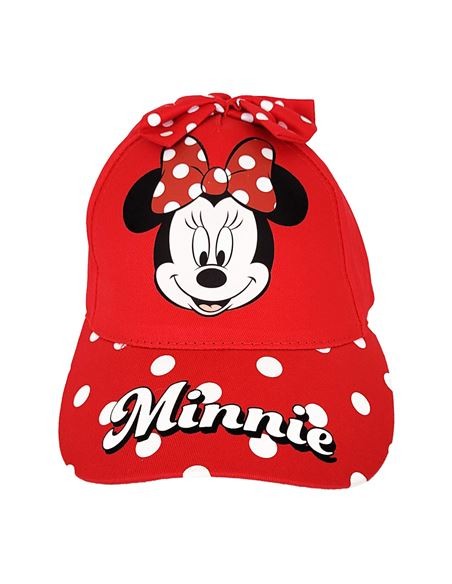 GORRA MINNIE MOUSE CON LAZO