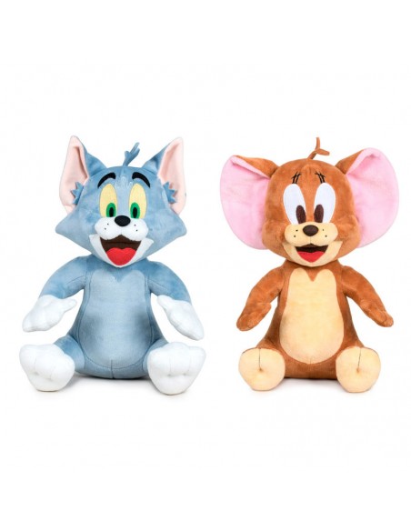 PELUCHES TOM Y JERRY PAREJA DE DOS