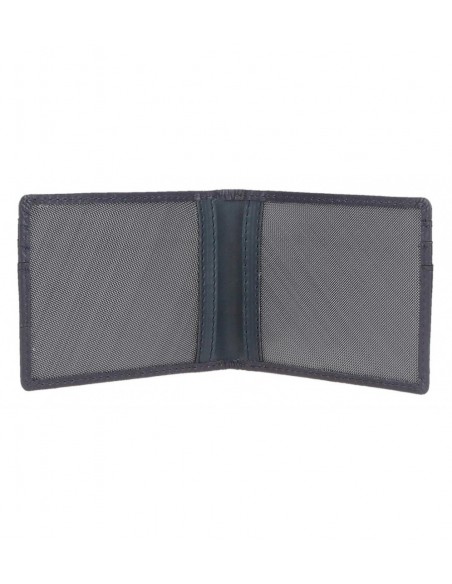 TARJETERO DE PIEL PEPE JEANS CRACKER MARINO