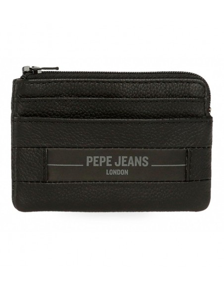 MONEDERO DE PIEL PEPE JEANS CHECKBOX