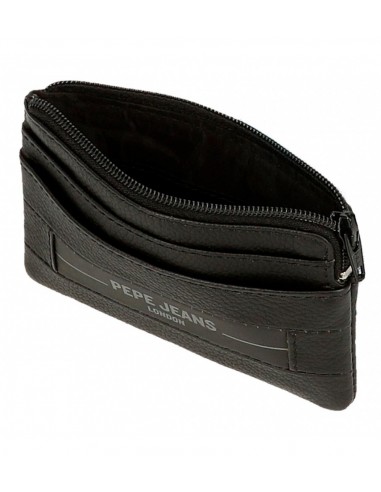 MONEDERO DE PIEL PEPE JEANS CHECKBOX