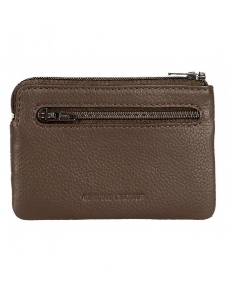 MONEDERO DE PIEL PEPE JEANS CHECKBOX