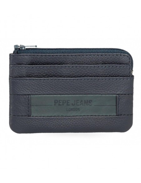MONEDERO DE PIEL PEPE JEANS CHECKBOX