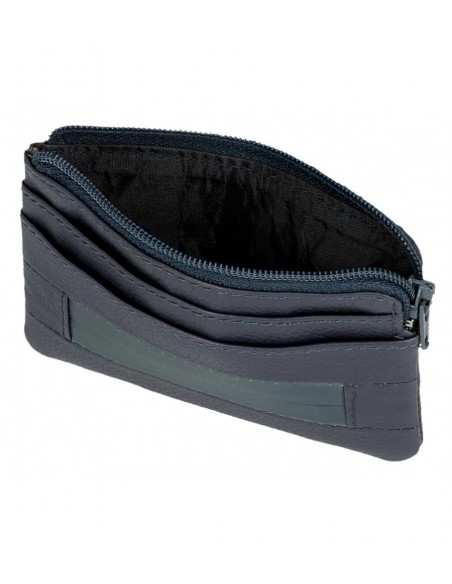 MONEDERO DE PIEL PEPE JEANS CHECKBOX