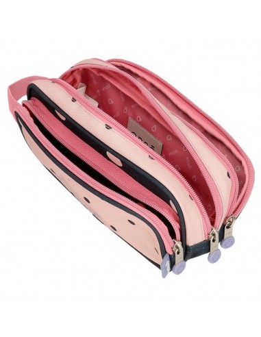 ESTUCHE PORTATODO TRIPLE CREMALLERA...