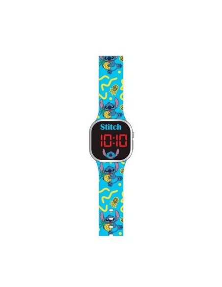 RELOJ LILO&STITCH: STITCH CON PIÑA LED