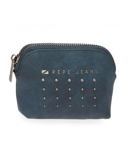 MONEDERO REDONDO PEPE JEANS HOLLY MARINO