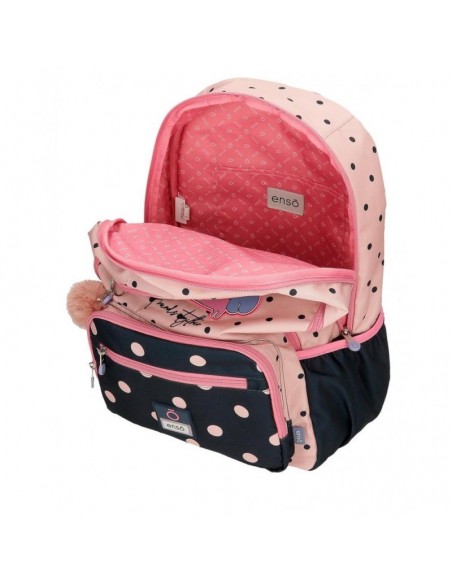 MOCHILA ADAPTABLE ENSO FRIENDS TOGETHER 44CM