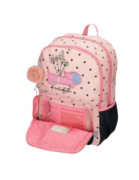 MOCHILA ADAPTABLE ENSO FRIENDS TOGETHER 44CM